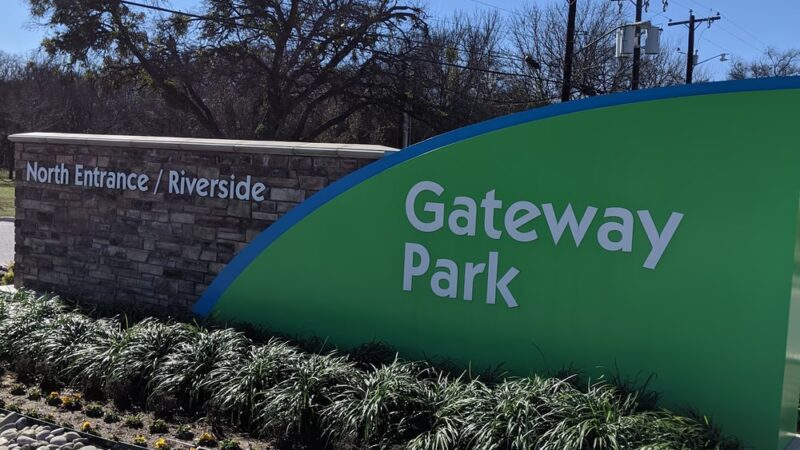 Gateway Park North Entrance - Fort Worth, TX