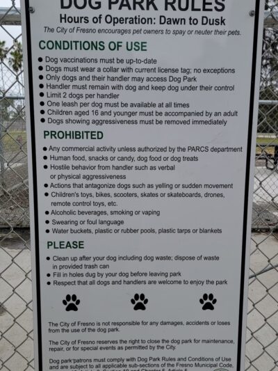 Roeding Park Dog Park - Fresno, CA