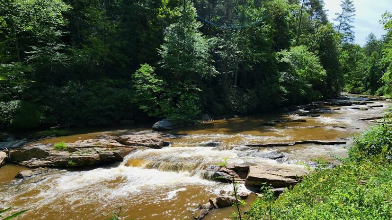 New River Trail State Park Access. Dannely Park (par course, playground) - Galax, VA