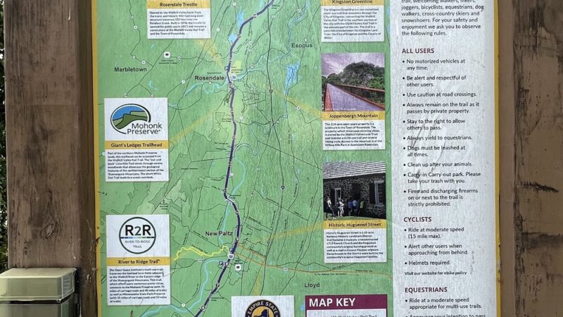 Wallkill Valley Rail Trail - Gardiner, NY