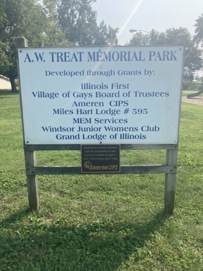 AW Treat Memorial Park - Gays, IL