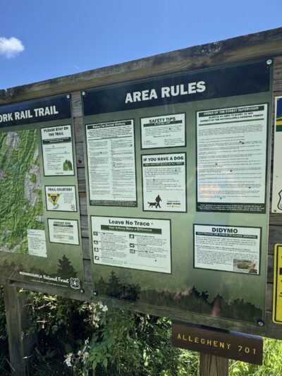 West Fork Rail Trail - Glady, WV