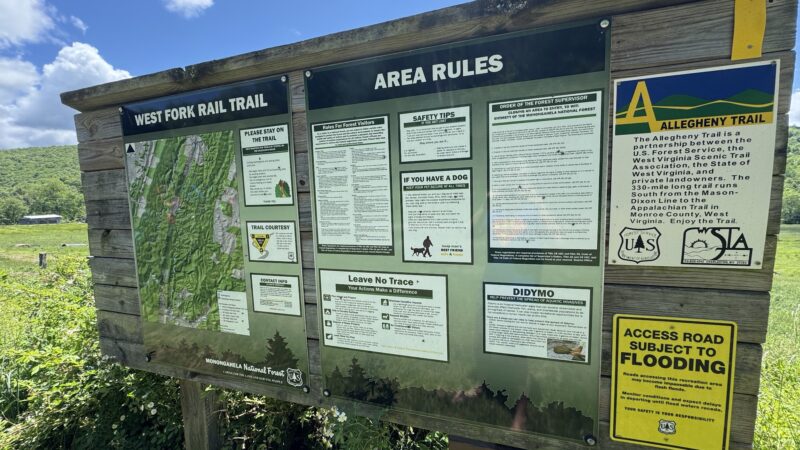 West Fork Rail Trail - Glady, WV