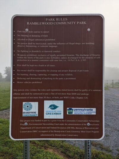 Brandywine Community Park - Glenmoore, PA