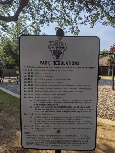 Dove Crossing Park - Grapevine, TX