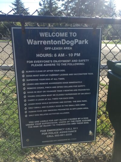Warrenton Dog Park - Hammond, OR