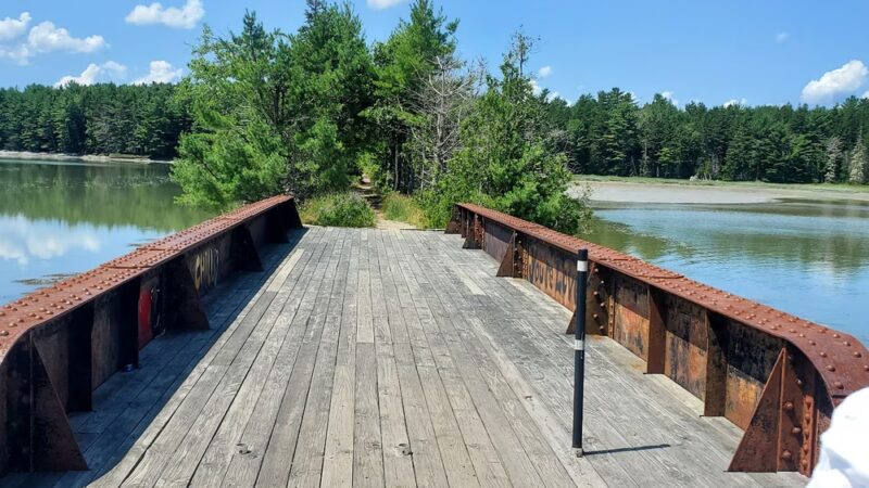 Old Pond Railway Trail - Hancock, ME