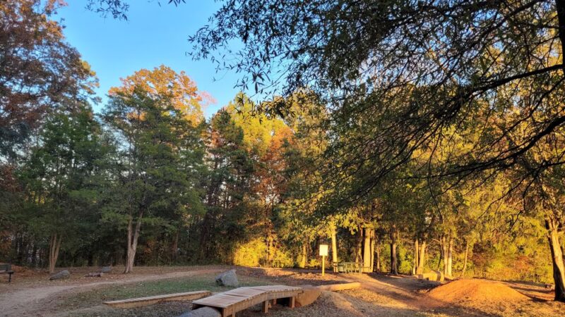 Harrisburg Park mountain bike trail - Harrisburg, NC