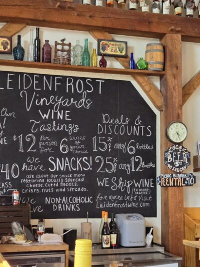 Leidenfrost Vineyards - Hector, NY