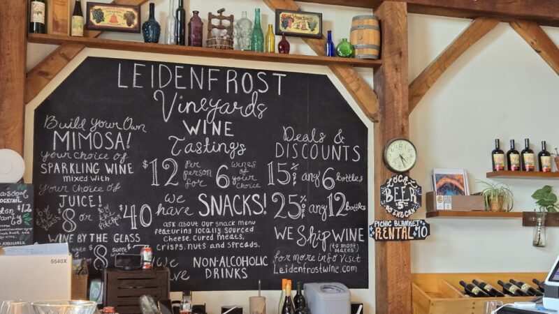 Leidenfrost Vineyards - Hector, NY