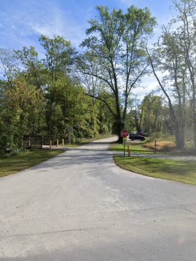 Gravel road to Dog Park / BMX Bike track - Hendersonville, NC
