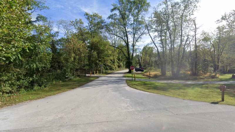 Gravel road to Dog Park / BMX Bike track - Hendersonville, NC