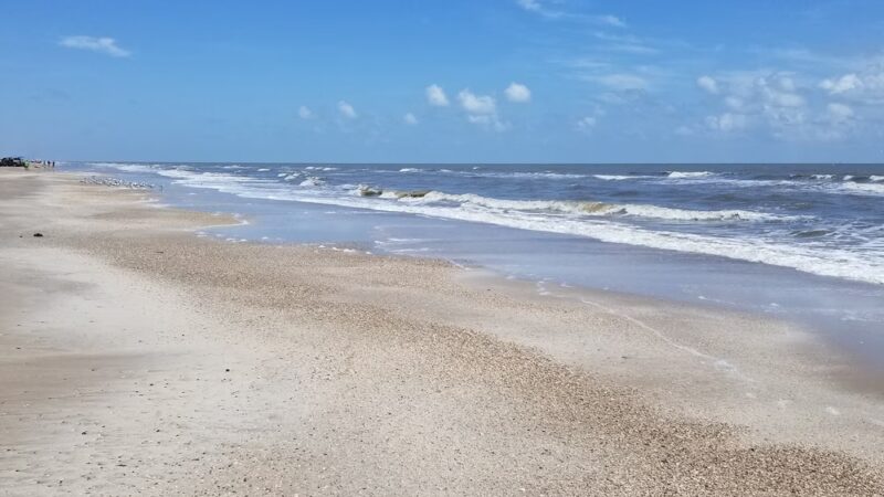 High Island Beach - Boondocking/Free Camping - High Island, TX