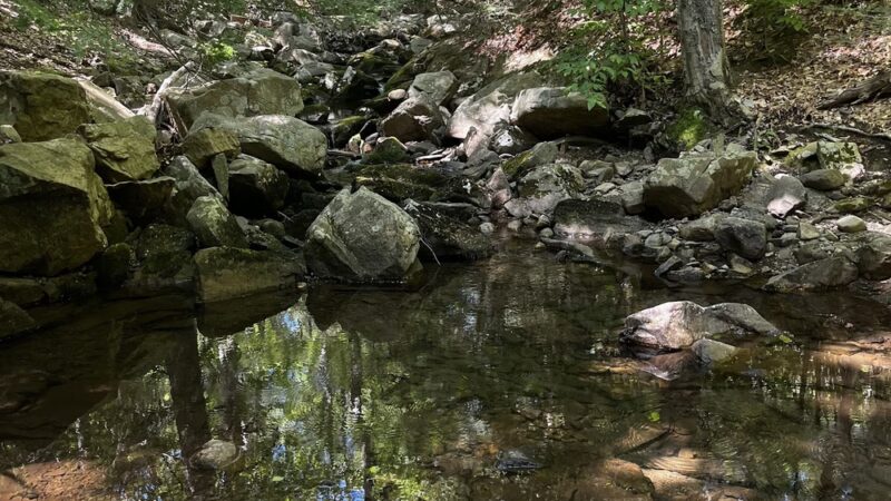 Black Rock - Mineral Springs Hiking trail - Highland Mills, NY