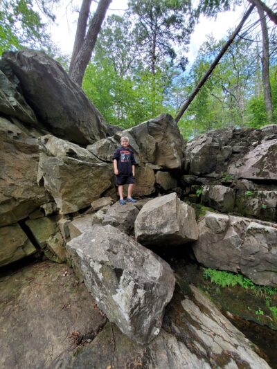 Black Rock - Mineral Springs Hiking trail - Highland Mills, NY