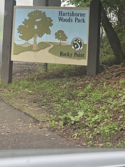 Hartshorne Woods Park, Rocky Point entrance - Highlands, NJ