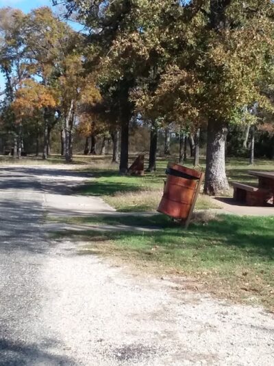 Roadside picnic area - Holland, TX