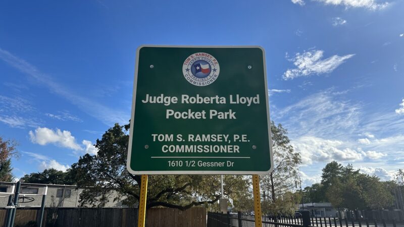 Judge Roberta Lloyd Park - Houston, TX