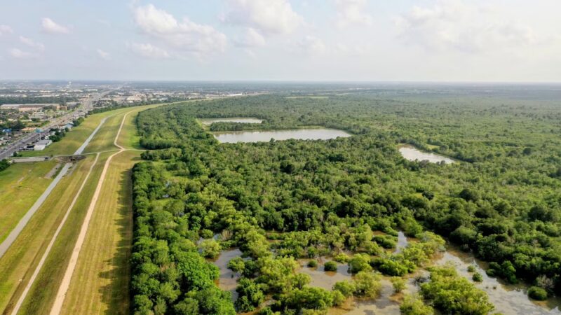 Noble Road Trail Parking Lot - Houston, TX