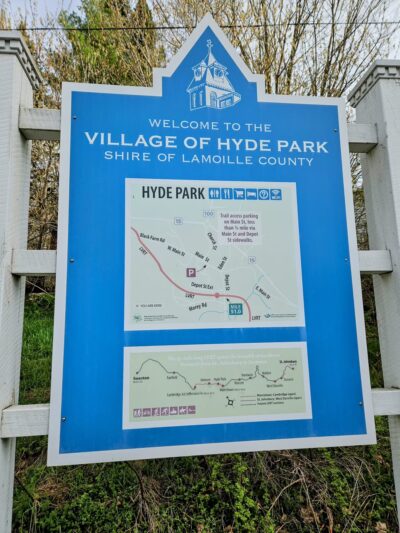 Lamoille Valley Rail Trail - Hyde Park Trailhead and Parking - Hyde Park, VT