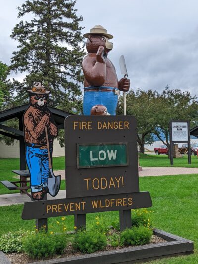 Smokey Bear Park - International Falls, MN