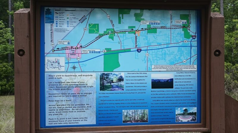Jacksonville-Baldwin Rail Trail - Imeson Road Trailhead - Jacksonville, FL