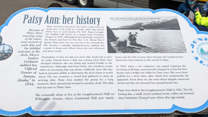 Patsy Ann statue - Juneau, AK