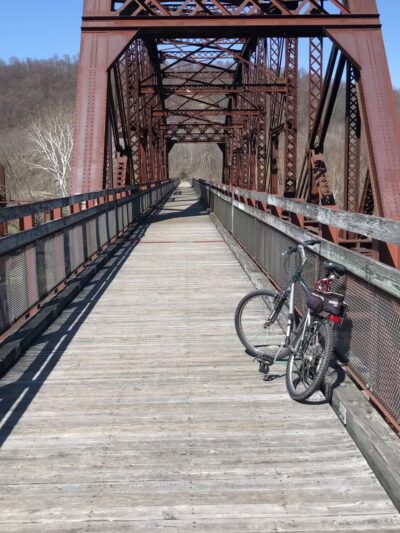 Sandy Creek Bike Trail - Rockland Road Access Point - Kennerdell, PA