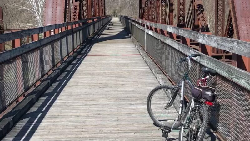 Sandy Creek Bike Trail - Rockland Road Access Point - Kennerdell, PA