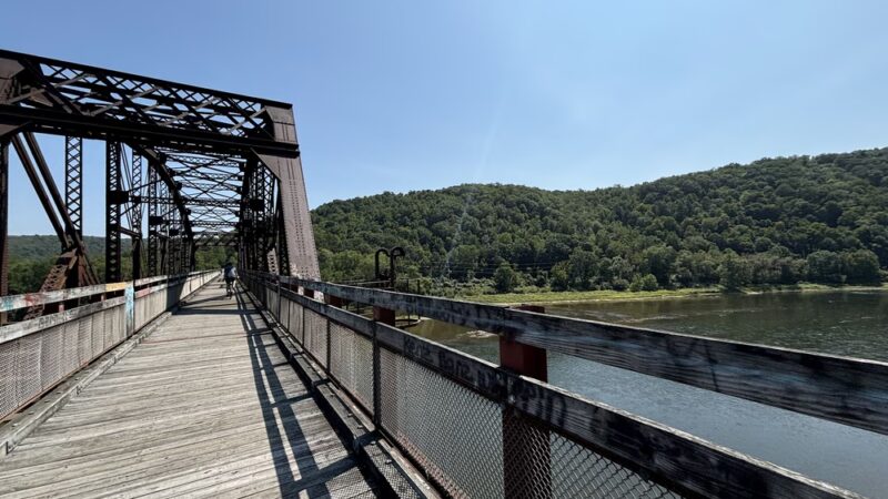 Sandy Creek Bike Trail - Rockland Road Access Point - Kennerdell, PA