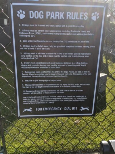 Central Way Plaza Bark Park - Kirkland, WA