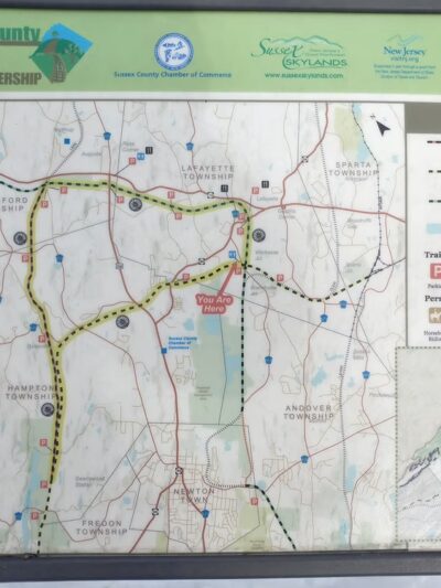 Paulinskill Valley Trail Parking - Lafayette Township, NJ