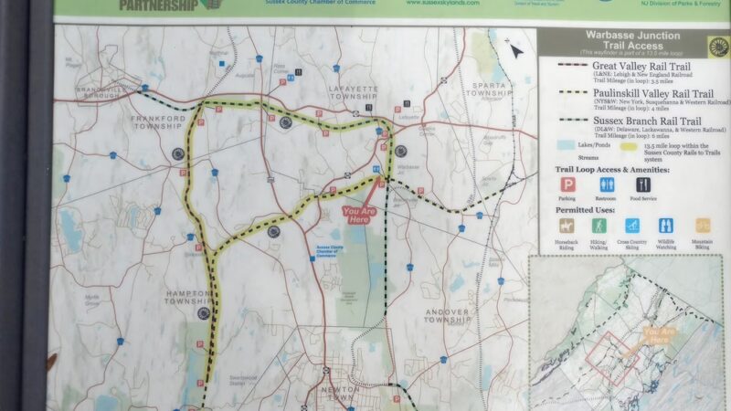 Paulinskill Valley Trail Parking - Lafayette Township, NJ