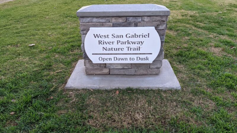 West San Gabriel River Parkway Nature Trail @ Candlewood St - Lakewood, CA