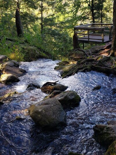 Buttermilk Falls Trail Parking, Mountain Road, Layton, NJ - Layton, NJ