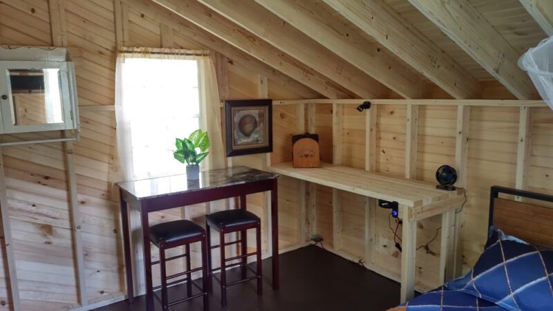 Schlafman's Hollow Solar Camping Cabin Rentals, Lincoln, Me. - Lincoln, ME