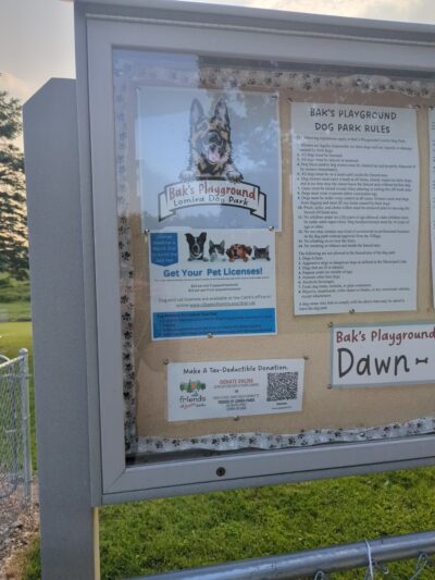 Dog park - Lomira, WI