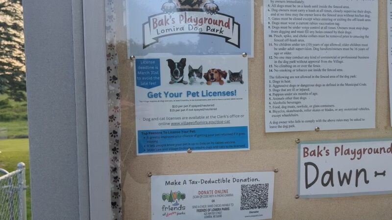 Dog park - Lomira, WI