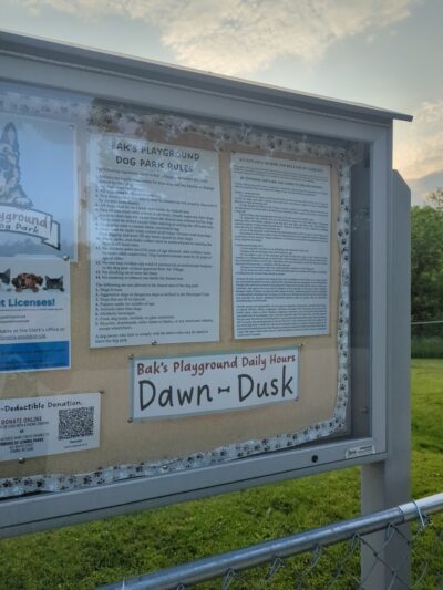 Dog park - Lomira, WI