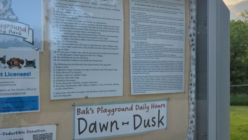 Dog park - Lomira, WI