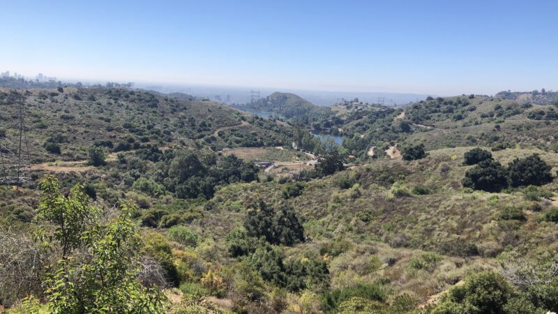 Lake Hollywood Reservoir Walking Trail - Los Angeles, CA