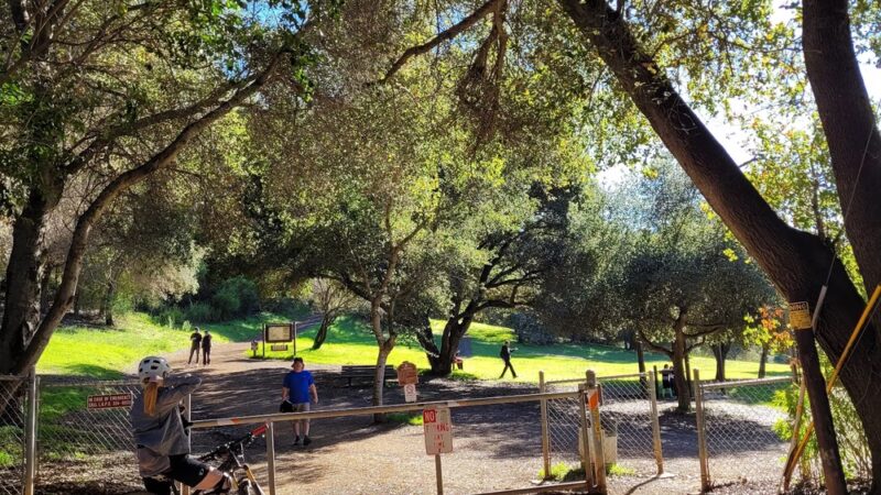 Trail Head For Jones Trail - Los Gatos, CA