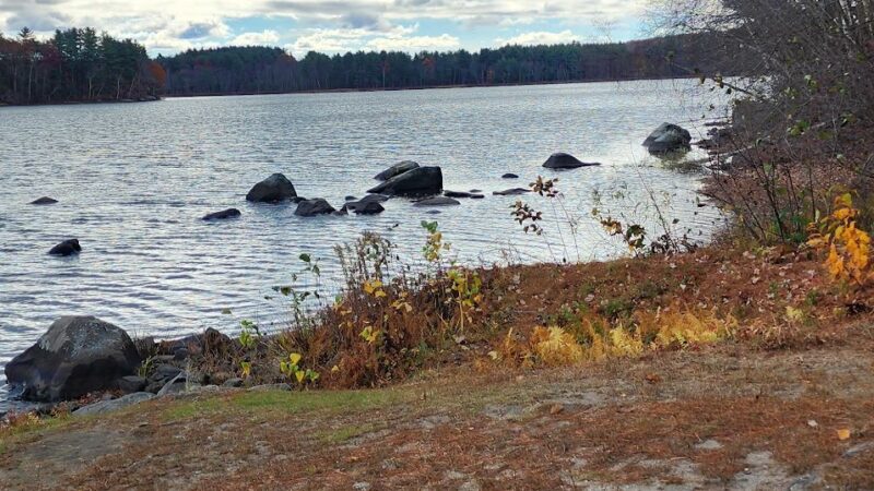 Ludlow Reservoir Shoreline Trail parking - Ludlow, MA