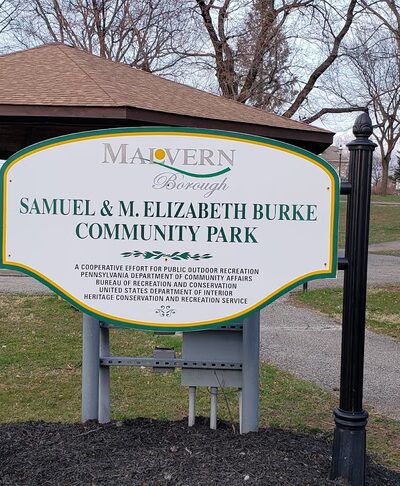 Samuel & M. Elizabeth Burke Community Park - Malvern, PA