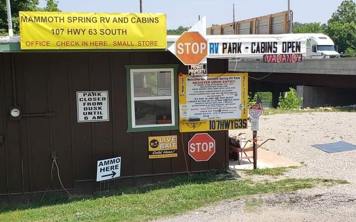 Mammoth Spring R.V. Park and Cabins - Mammoth Spring, AR
