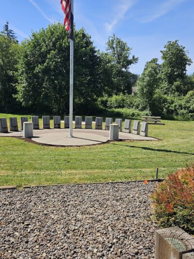 Lee Downing Veterans Memorial Park - Marcola, OR