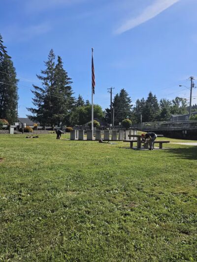 Lee Downing Veterans Memorial Park - Marcola, OR
