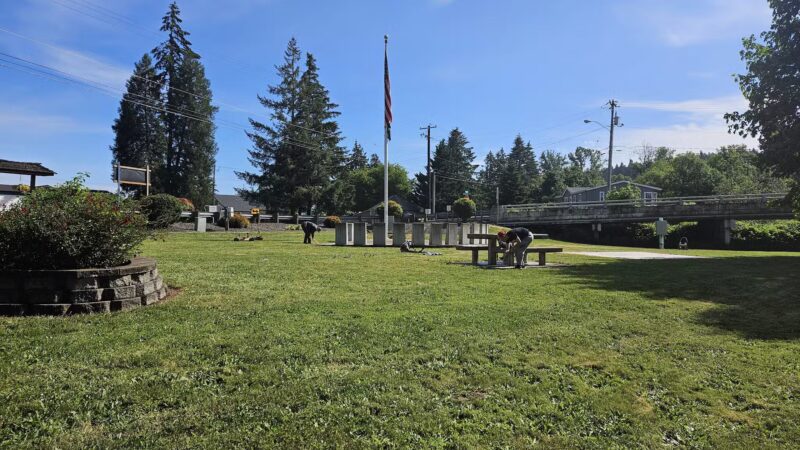 Lee Downing Veterans Memorial Park - Marcola, OR