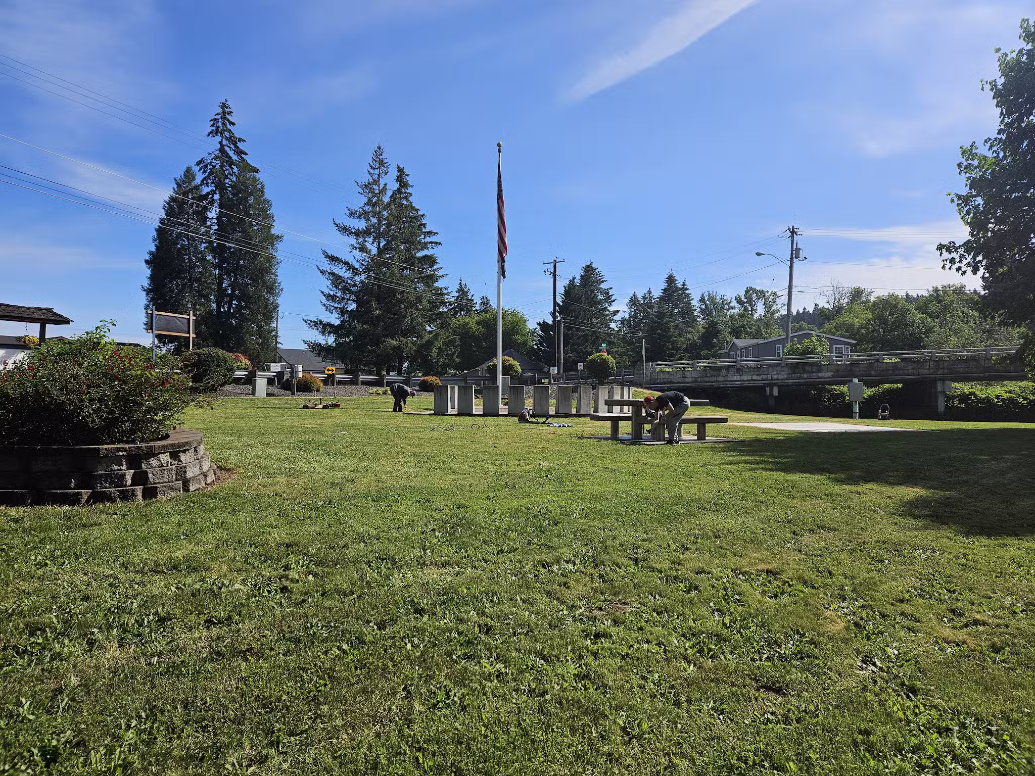 Lee Downing Veterans Memorial Park - Marcola, OR