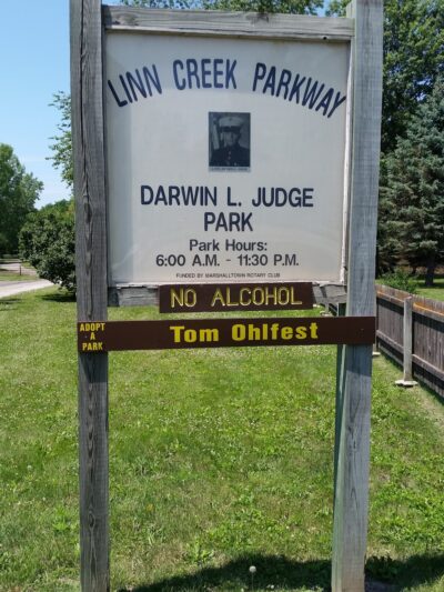 Darwin L. Judge Park. - Marshalltown, IA